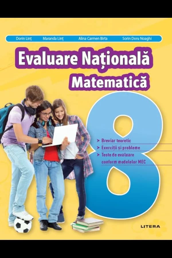 Coperta cărții Evaluare Nationala. Matematica. Clasa a VIII-a