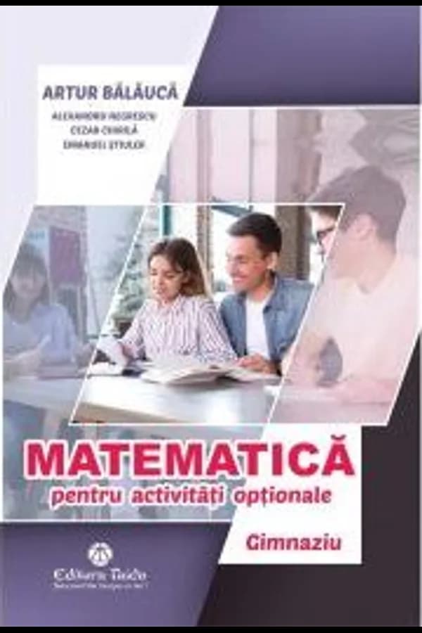 Coperta cărții Matematică pentru activități opționale. Gimnaziu. Ediția a III-a