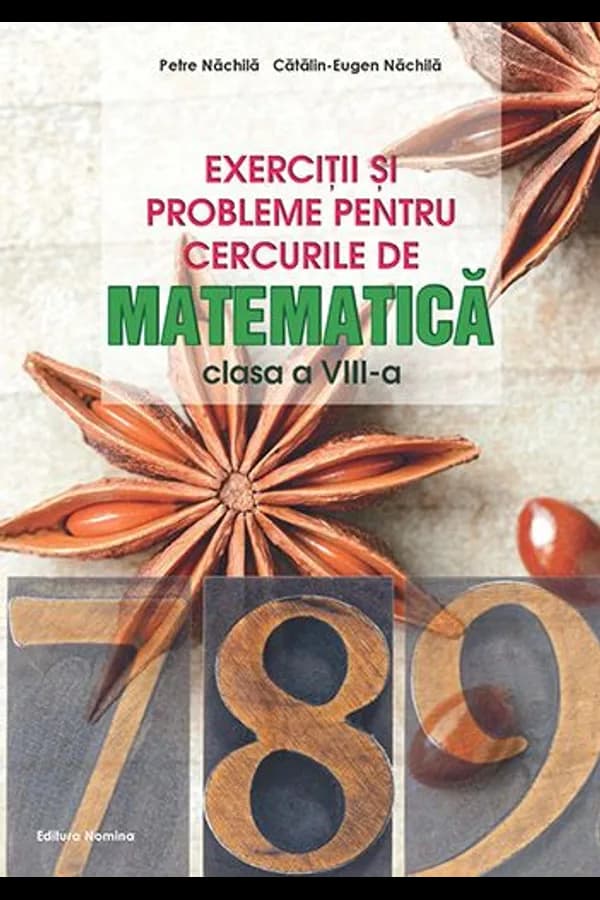 Coperta cărții Exerciții și probleme pentru cercurile de matematică. Clasa a VIII-a
