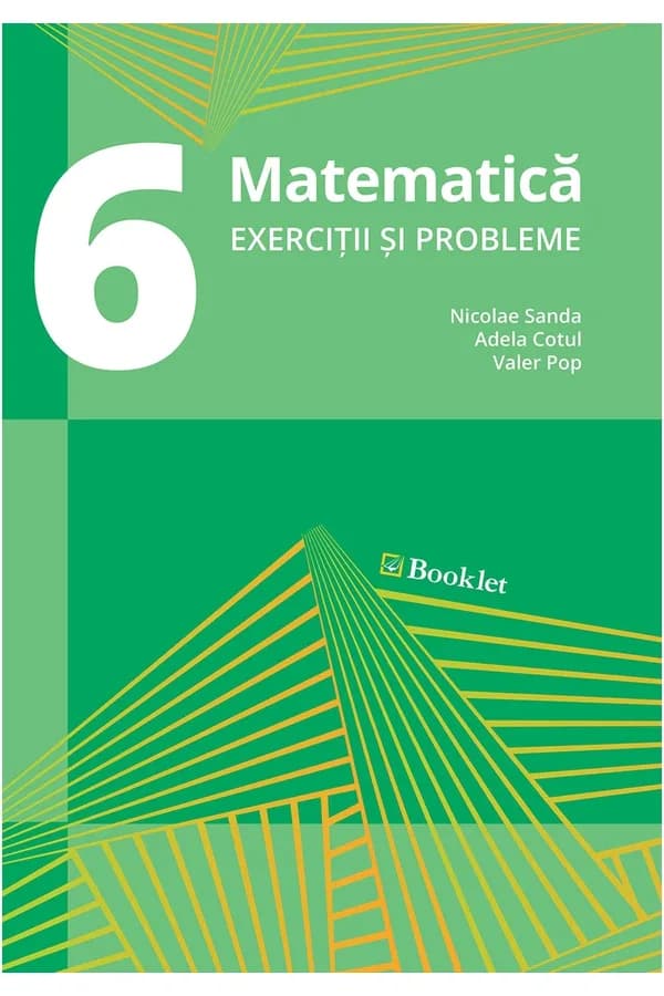 Coperta cărții Matematică - exerciții și probleme pentru clasa a VI-a