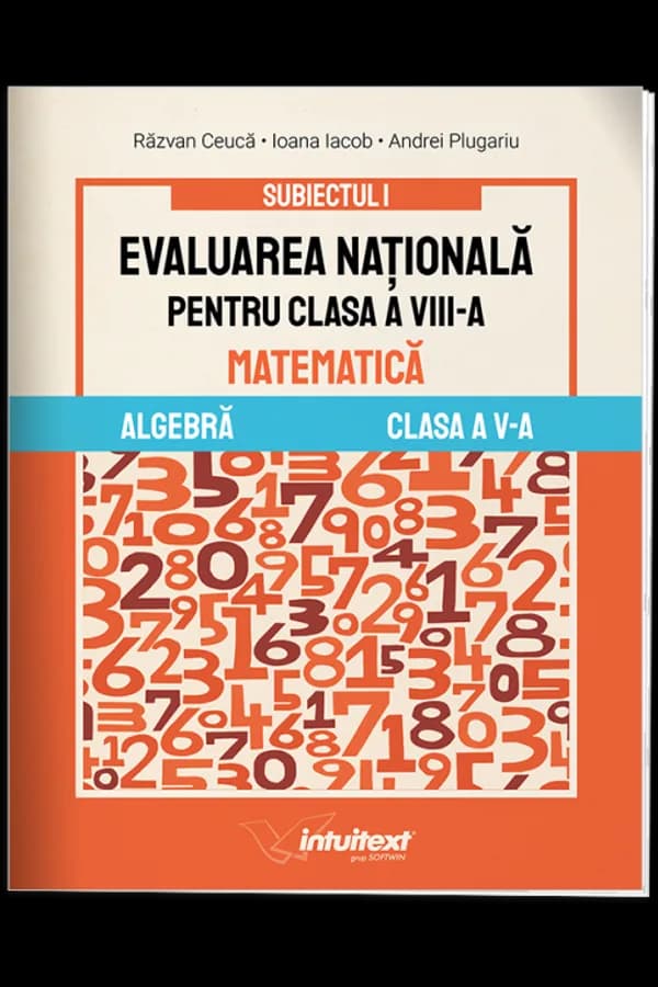 Coperta cărții Evaluarea Națională pentru clasa a VIII-a, Algebră, clasa a V-a