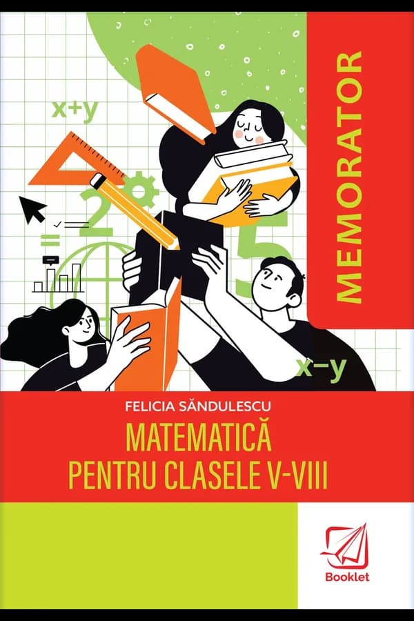 Coperta cărții Memorator de matematică - Clasele 5-8